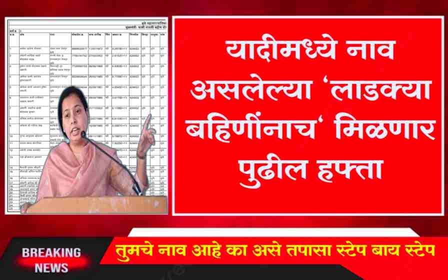 Ladki Bahin Yojana August Installment List