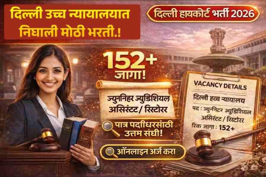 Delhi High Court Bharti 2026