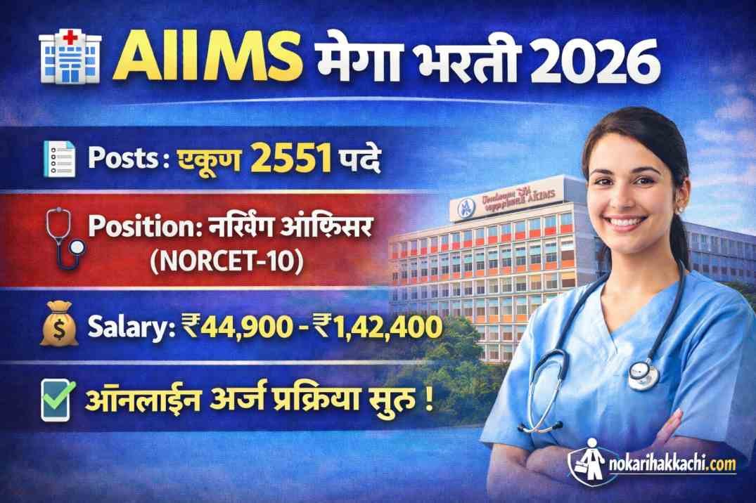 AIIMS Nursing Officer Recruitment 2026