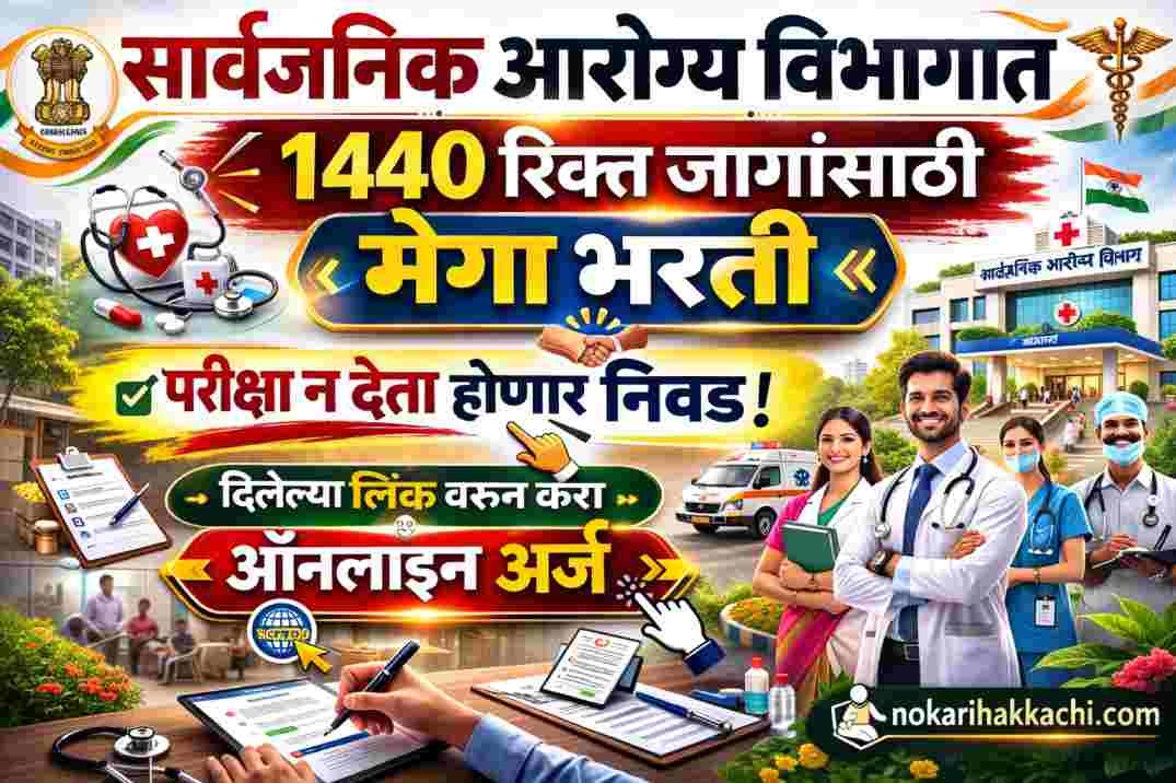 Maharashtra Arogya Vibhag MO Recruitment 2026