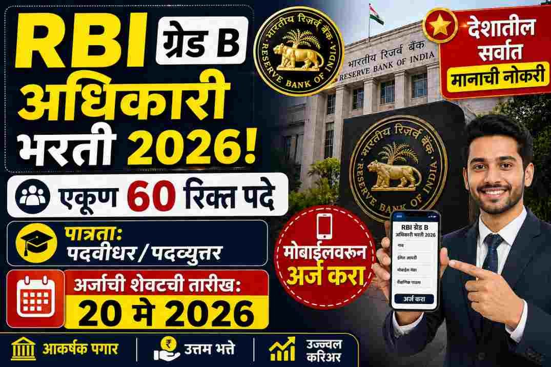 RBI Grade B Officer Recruitment 2026