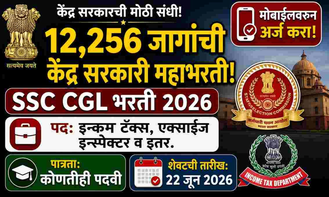 SSC CGL Recruitment 2026