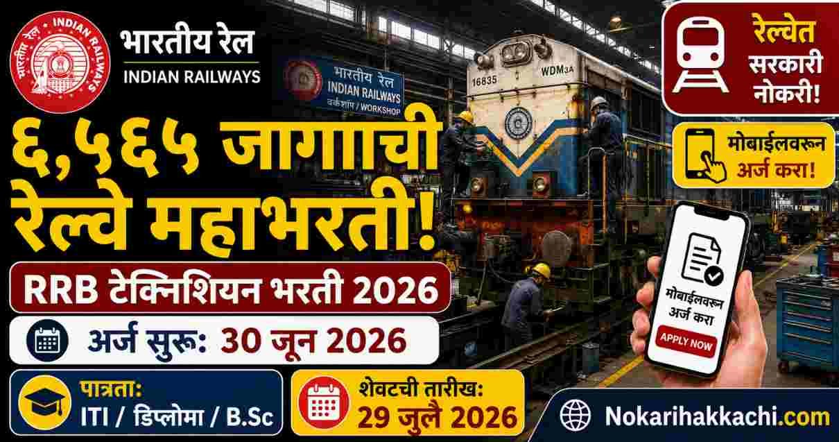 RRB Technician Recruitment 2026