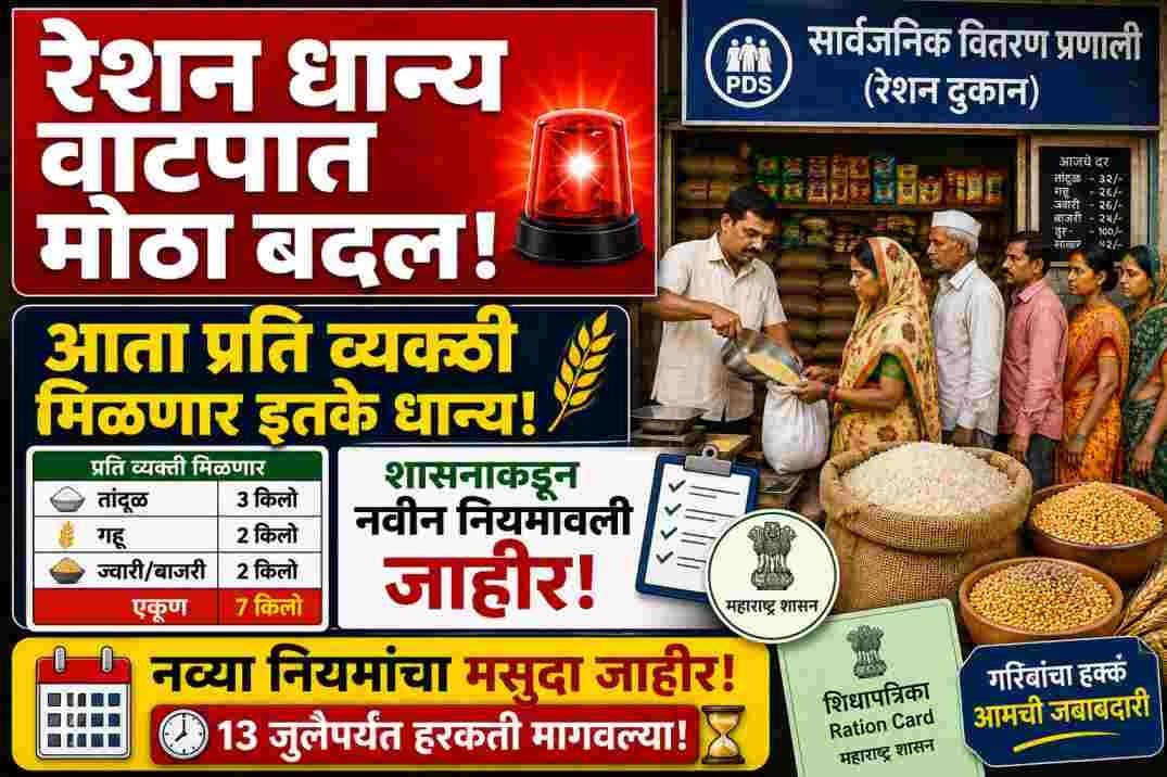 Ration Card New Rules 2026 PDS System Update