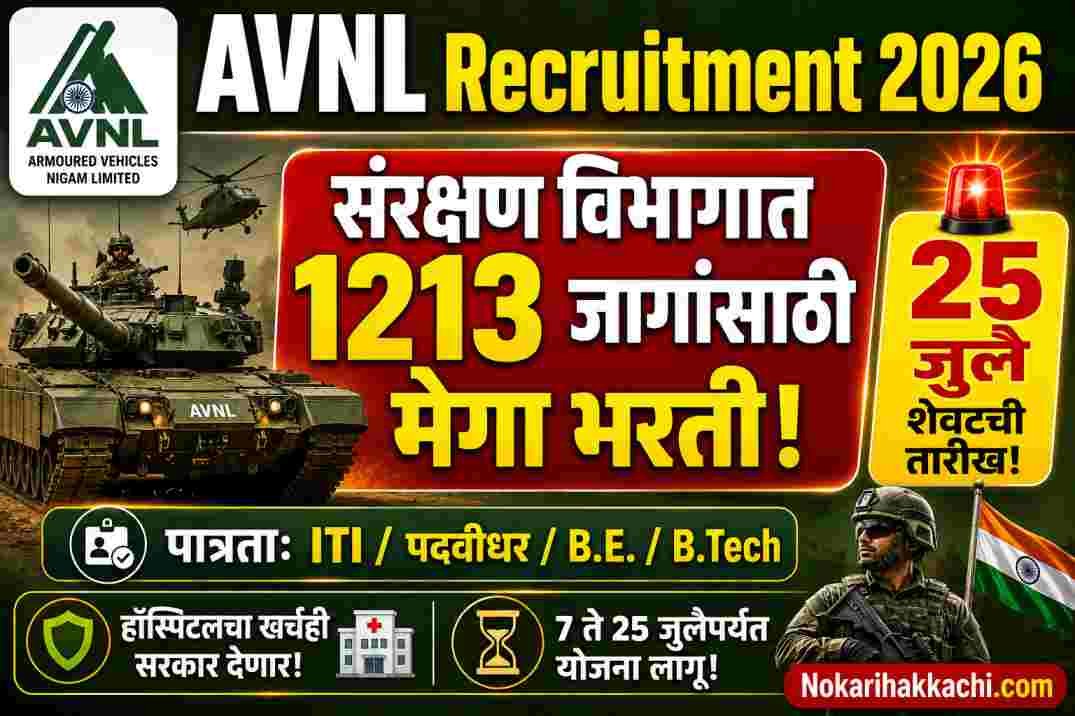 AVNL Recruitment 2026