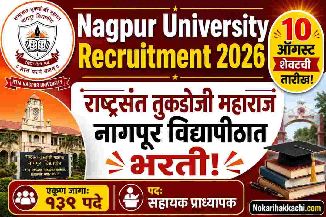 Nagpur University Recruitment 2026