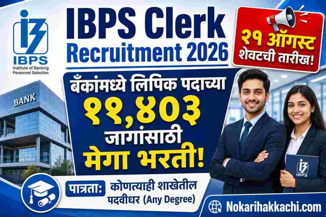 IBPS Clerk Recruitment 2026