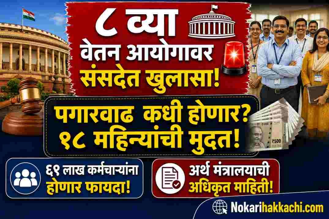 8th Pay Commission Parliament Update