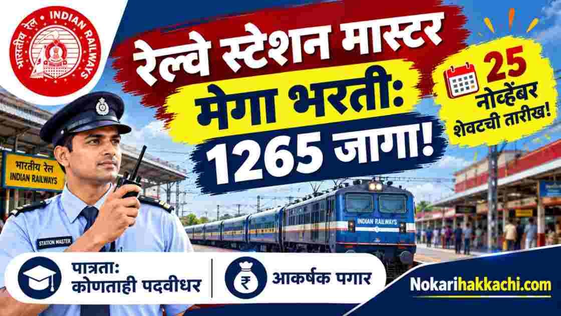 RRB Station Master Recruitment 2026